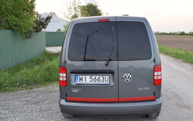 Volkswagen Caddy cena 43300 przebieg: 440827, rok produkcji 2013 z Wyszków małe 704